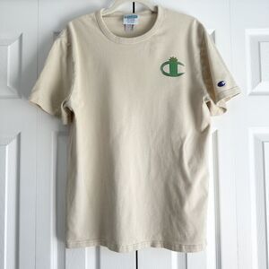 Champion Graphic T-Shirt Men's Medium Beige Cactus Sun Cotton Desert Southwest